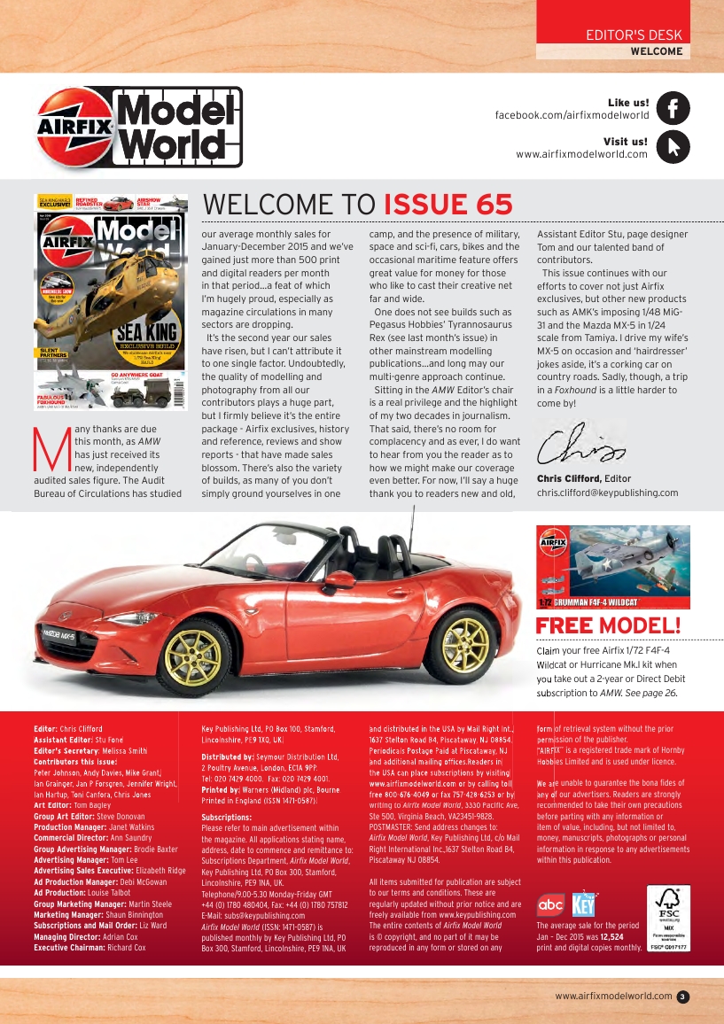 Airfix Model World 65 2016-4